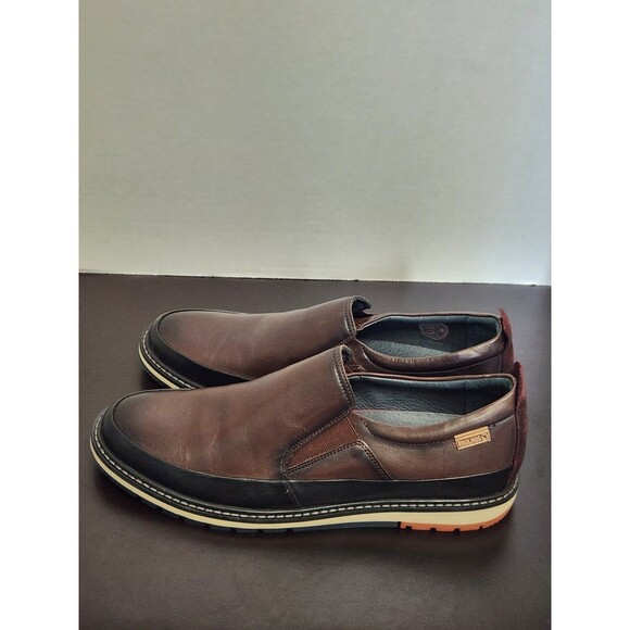 Sz8.5/9 - Pikolinos Mens Berna Loafer Brown Leather Slip On Casual Comfort Shoes main image 12
